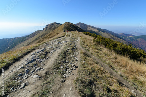 View the meadows in The Vratna valley at the national park Mala Fatra