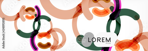 Circular lines design background