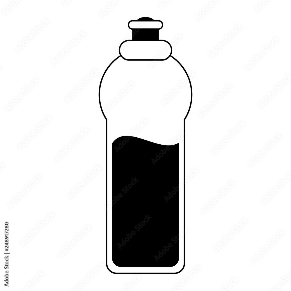 water bottle isolated symbol black and white water bottle isolated symbol black and white