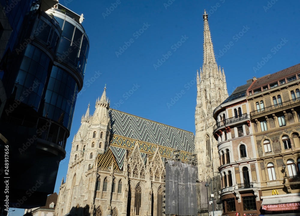 Obraz premium St. Stephen's Cathedral Vienna Austria