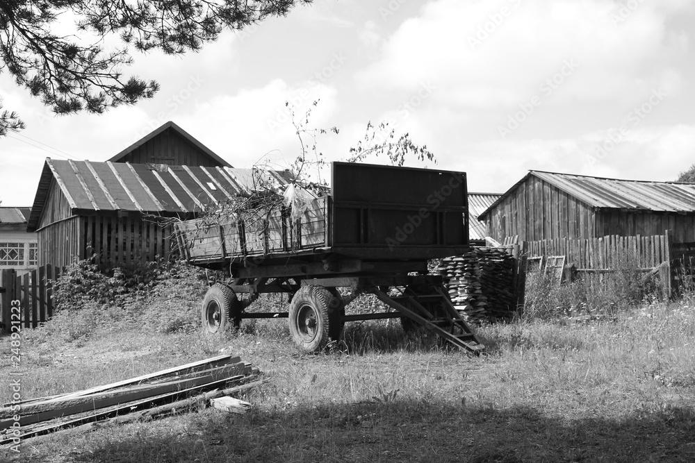 Obraz premium old wagon