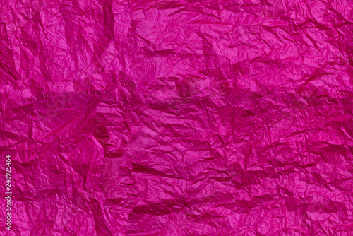 Wallpaper Mural Seamless pattern. Pink tissue paper, texture and backgrounds. Bright crimson background - crumpled paper. A place for your inscription, flat lay Torontodigital.ca