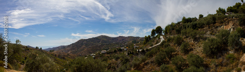 Typisches Südspanien Panorama