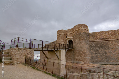 castle of Chinchilla de Montearagon, province of Albacete, Spain photo