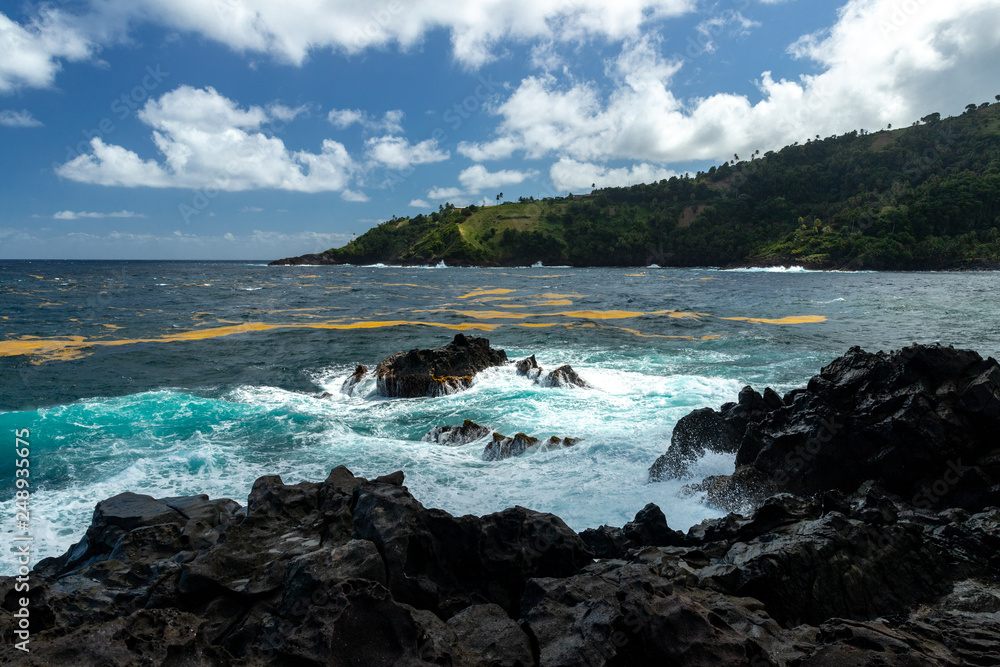 Saint Vincent and the Grenadines, Owia salt ponds Saint Vincent and the Grenadines, Owia salt ponds