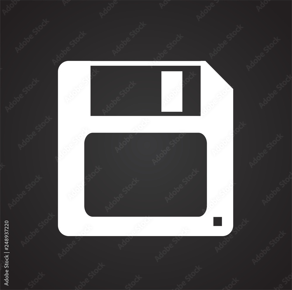 Data storage device icon on black background for graphic and web design, Modern simple vector sign. Internet concept. Trendy symbol for website design web button or mobile app Data storage device icon on black background for graphic and web design, Modern simple vector sign. Internet concept. Trendy symbol for website design web button or mobile app