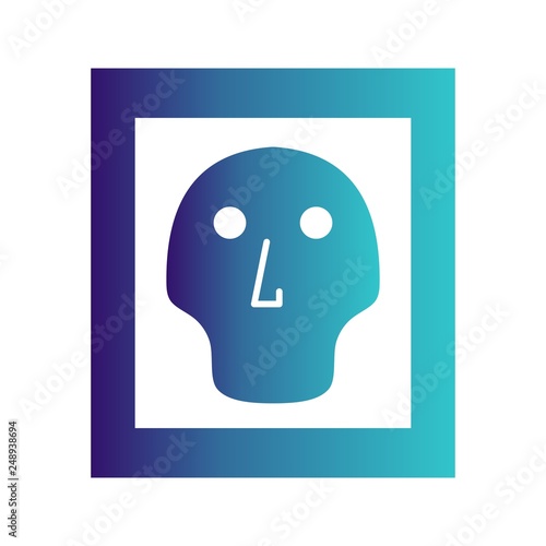  Vector x-ray icon