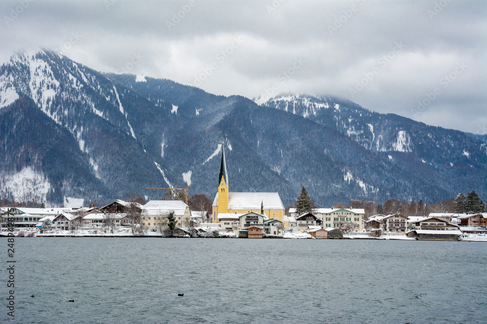 Winterlandschaft am Tegernsee Winterlandschaft am Tegernsee