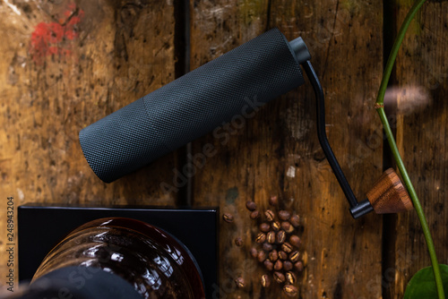 Coffee Making Equipment.