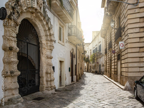 Fototapeta Naklejka Na Ścianę i Meble -  small street in a village