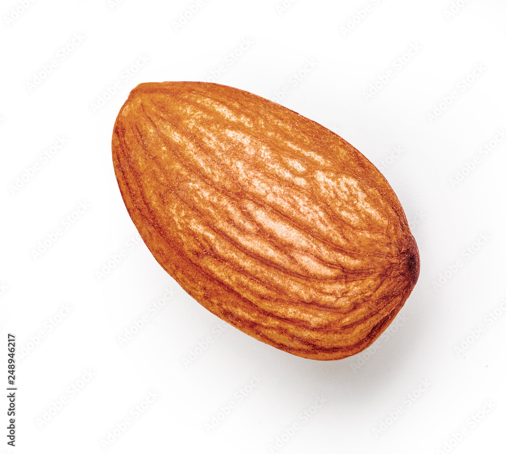 Almond isolated on white Almond isolated on white