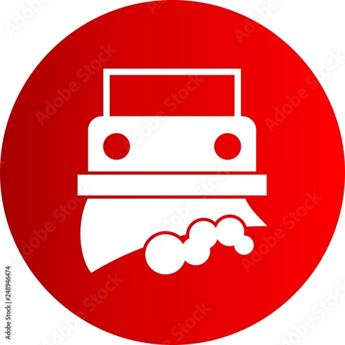 Vector snowplow icon
