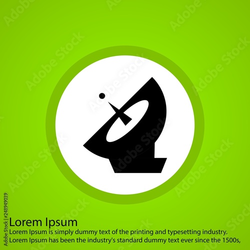  Vector antena icon