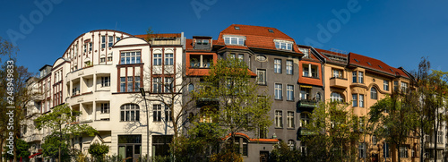 Photography Bürgerliche Prachtarchitektur der Jahrhundertwende: Denkmalgeschützte Häuser am