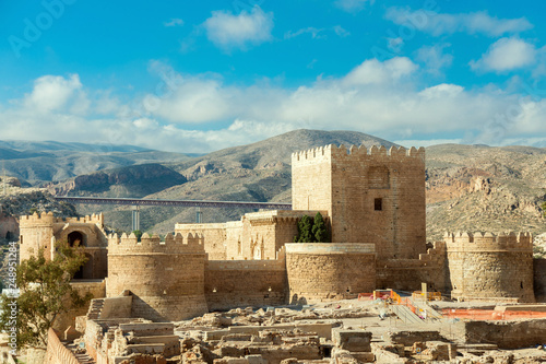 Medieval castle Alcazaba of Almeria