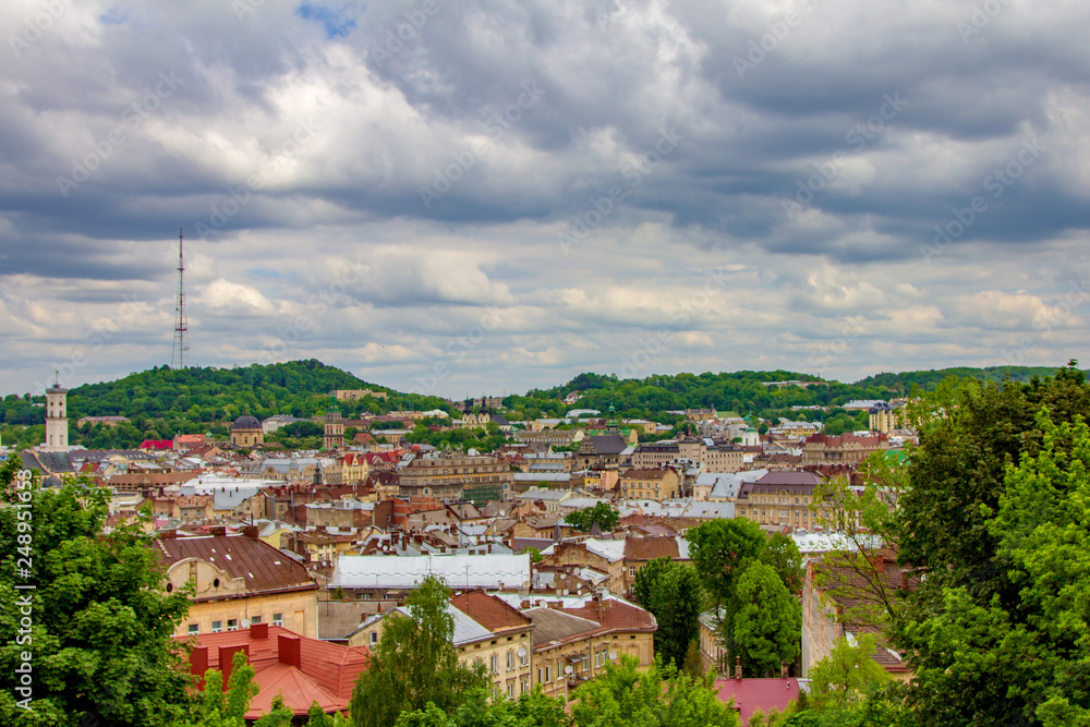 panorama of Lviv
