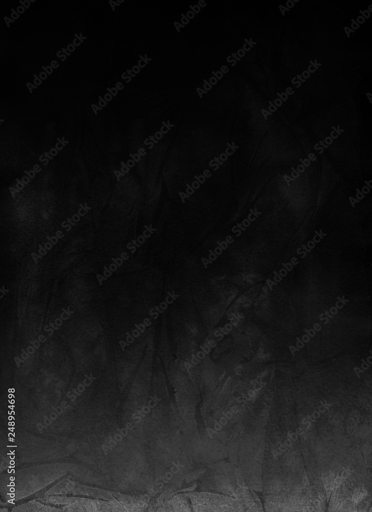 Black ink and watercolor textures on white paper background. Paint leaks and ombre effects. Hand painted abstract image. School blackboard. Black ink and watercolor textures on white paper background. Paint leaks and ombre effects. Hand painted abstract image. School blackboard.