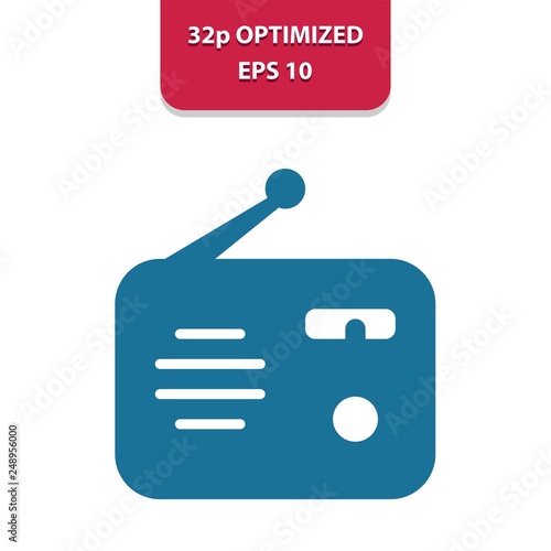 Professional, pixel perfect icon, EPS 10 format, optimized for 32p (10x magnification for preview).