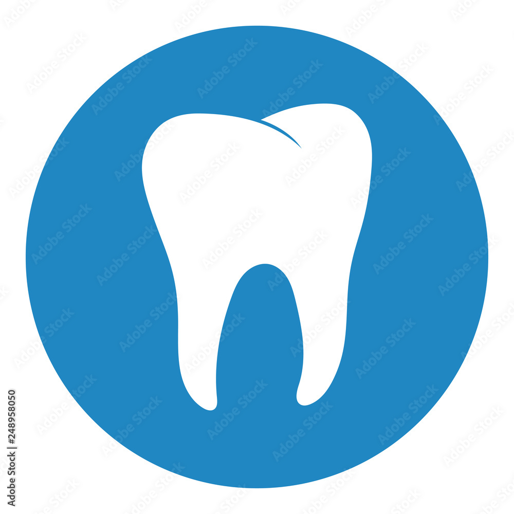 Healthy tooth icon. Oral dental hygiene Healthy tooth icon. Oral dental hygiene