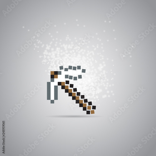 pick pixel squares weapon