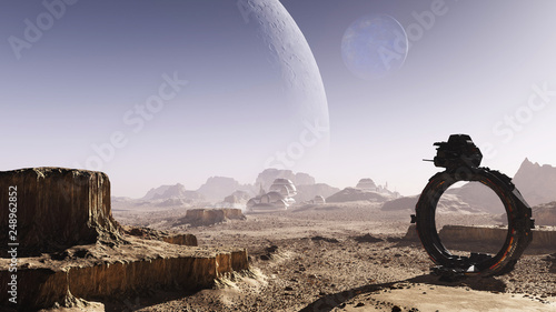 PaulP new world 012a, Desert Planet