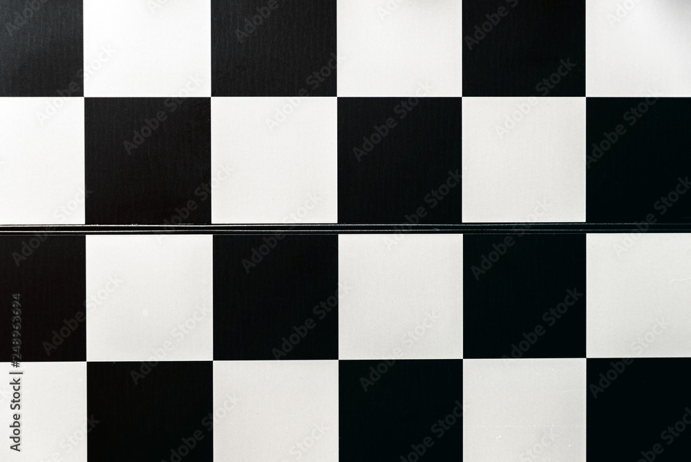 Empty chess board for the whole frame Empty chess board for the whole frame