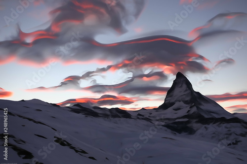 Beautiful Matterhorn photo