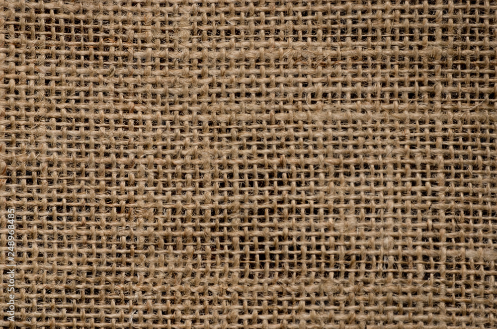 Old, historic sack fabric texture background. Old, historic sack fabric texture background.