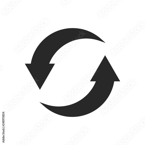 Free Download Refresh icon vector, Restart sign - GFXLoad
