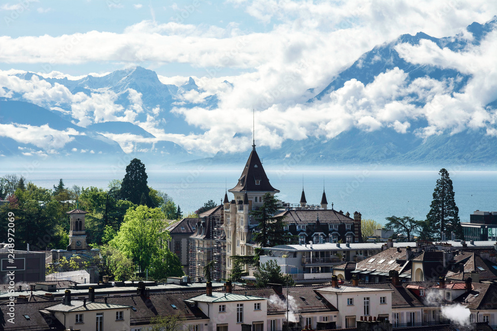Fototapeta premium lausanne urlaubort