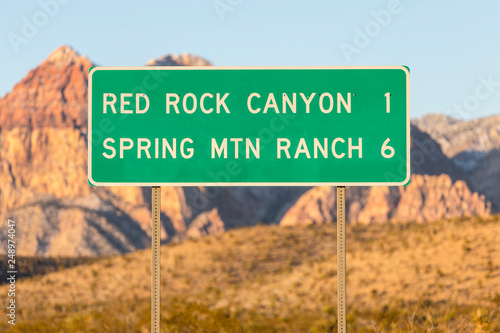 Early morning view of route...