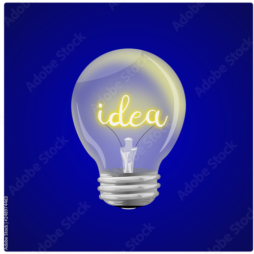 Glühlampe Idea