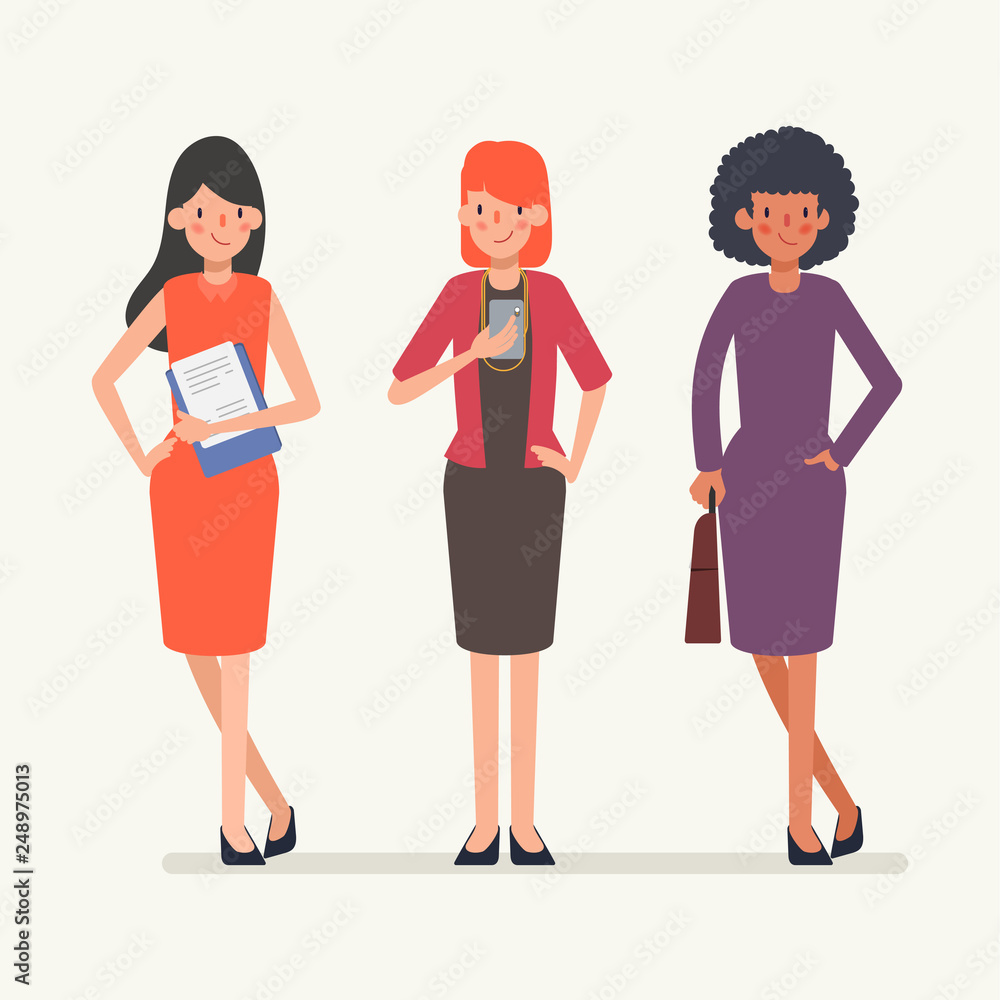 Business people teamwork character. Animation scene people community. Business woman set. Business people teamwork character. Animation scene people community. Business woman set.