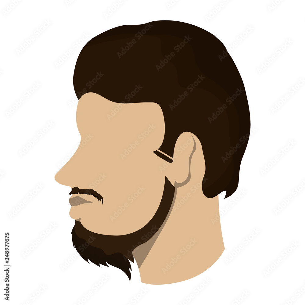 Man faceless head avatar Man faceless head avatar
