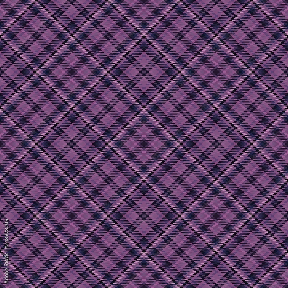 Fototapeta premium Fabric diagonal tartan, pattern textile, fashion celtic.