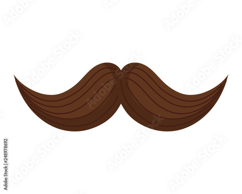 mustache style hipster accessory