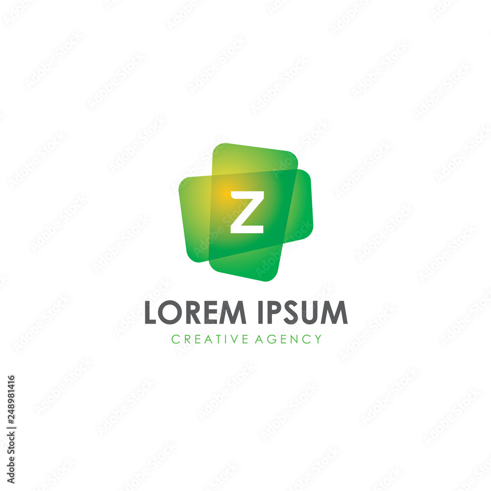Creative Media Z Letter Logo Creative Media Z Letter Logo