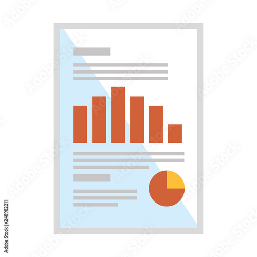 document paper with statistics