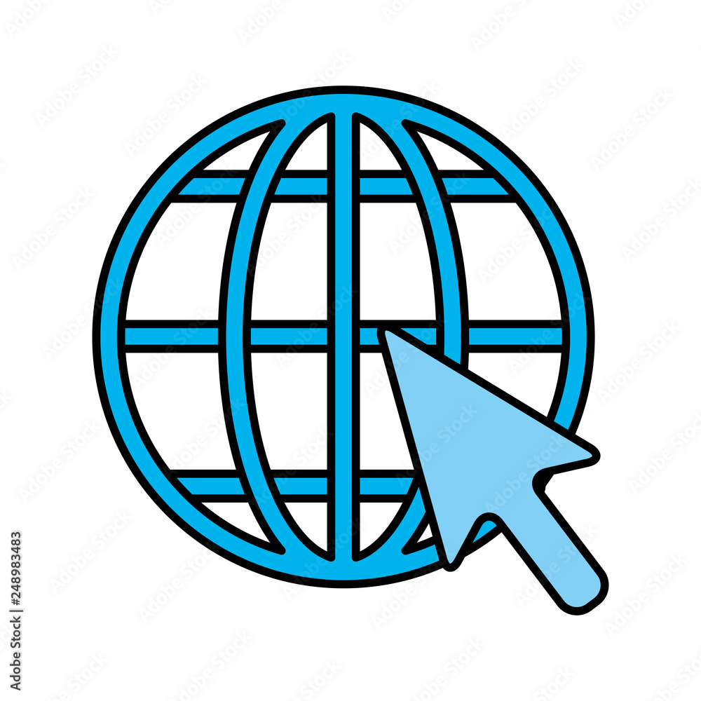 sphere planet browser with mouse cursor sphere planet browser with mouse cursor