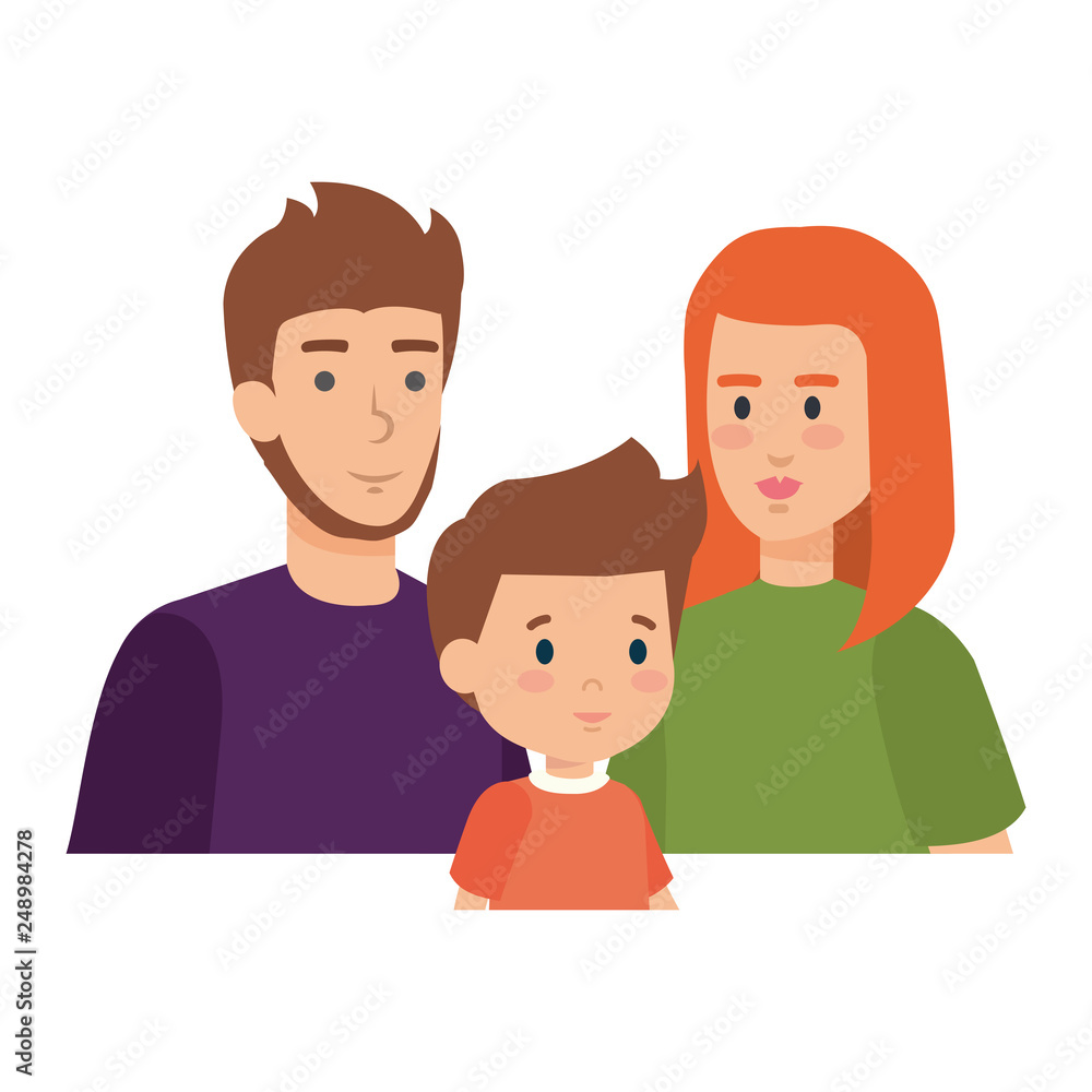 parents couple with son characters parents couple with son characters