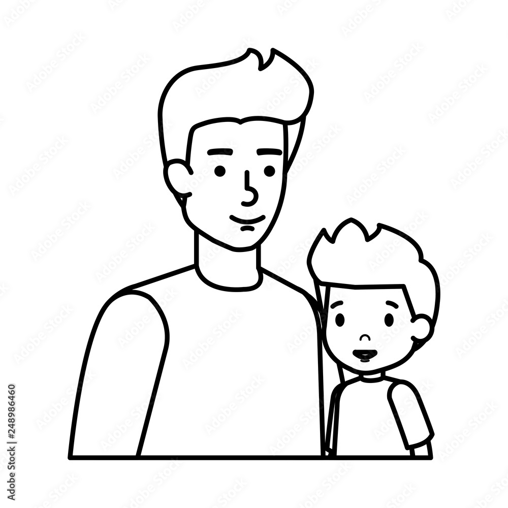 father with son characters father with son characters