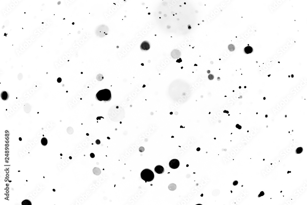 black bokeh on a white background blurry black bokeh on a white background blurry
