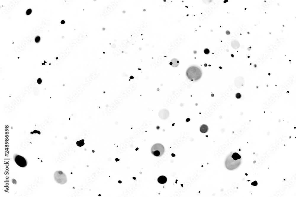 black bokeh on a white background blurry black bokeh on a white background blurry