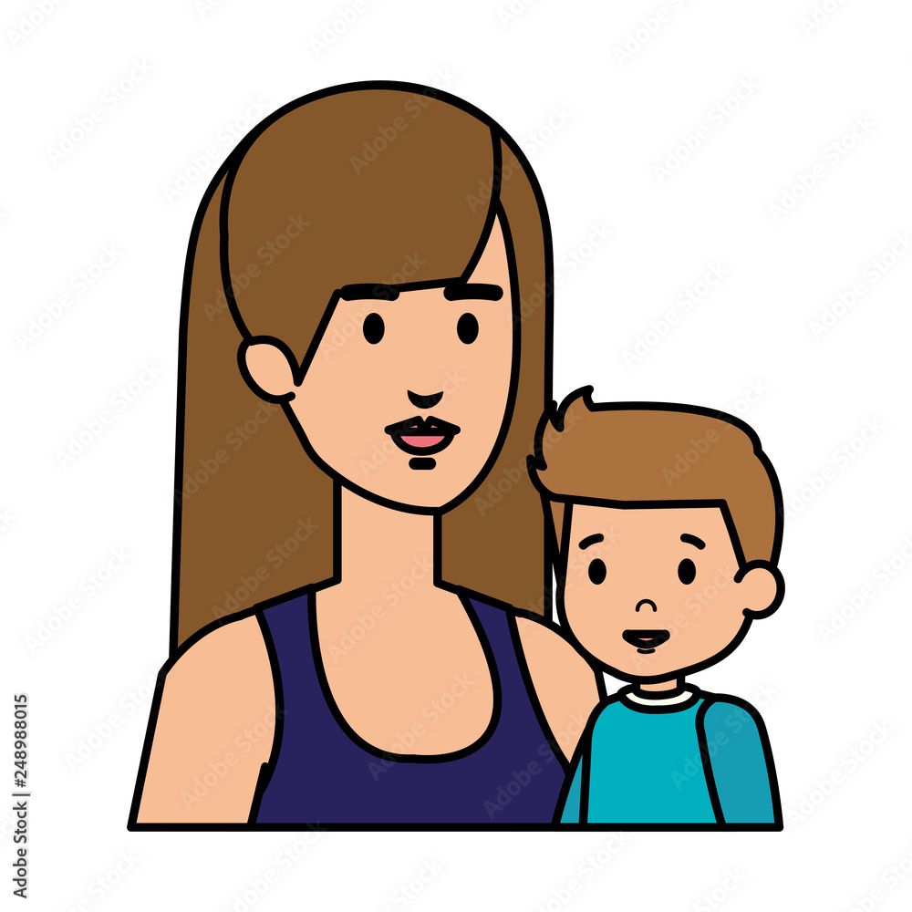 mother with son characters mother with son characters