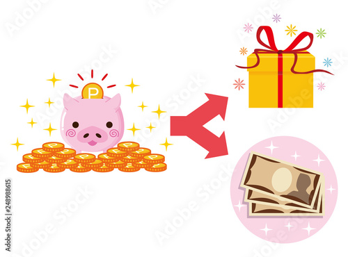 ポイント　交換　換金