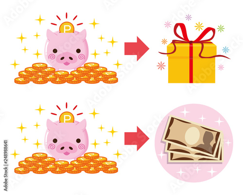 ポイント　交換　換金