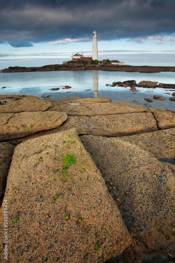Obraz premium Lighthouse st marys island