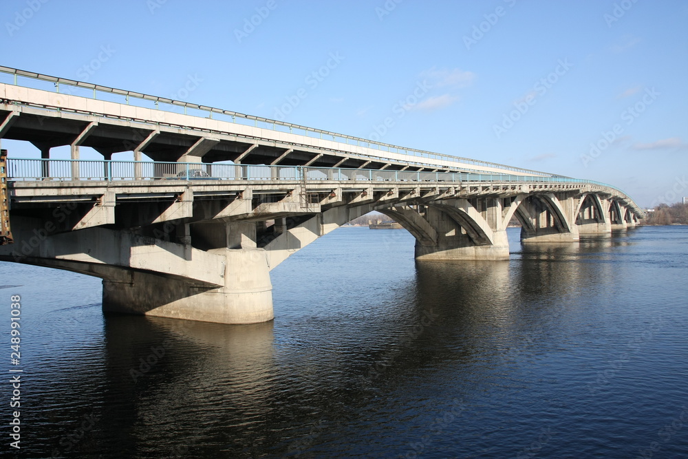 bridge over the river bridge over the river