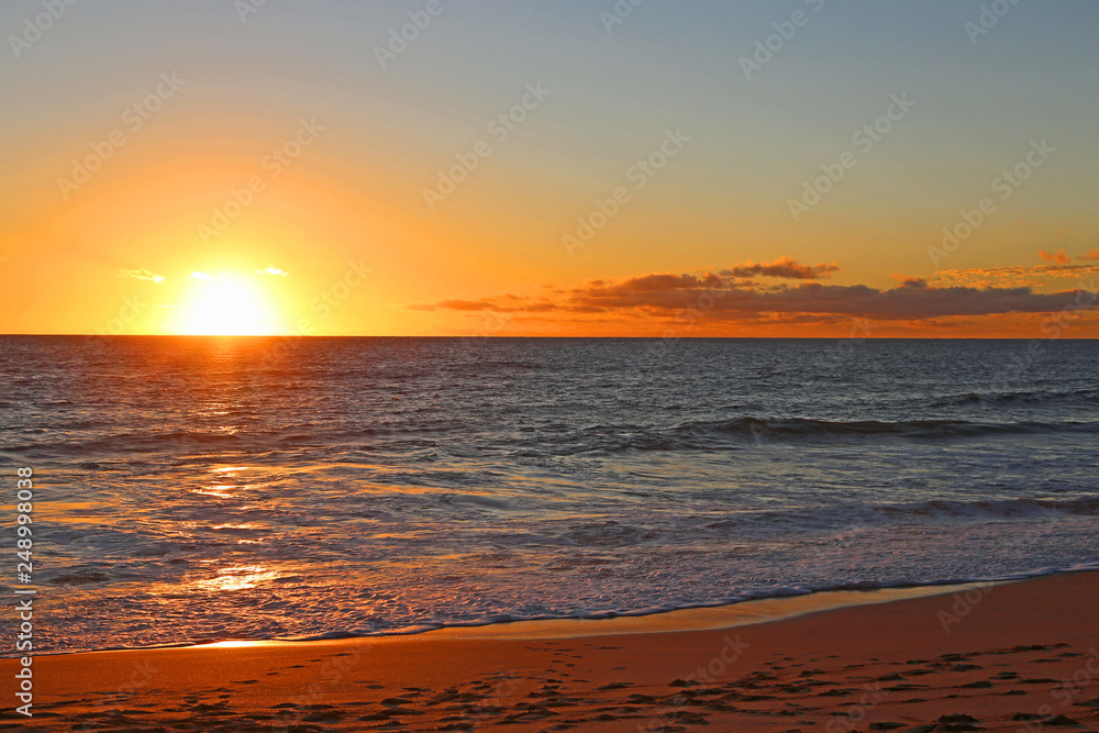 Sunset in Hawaii