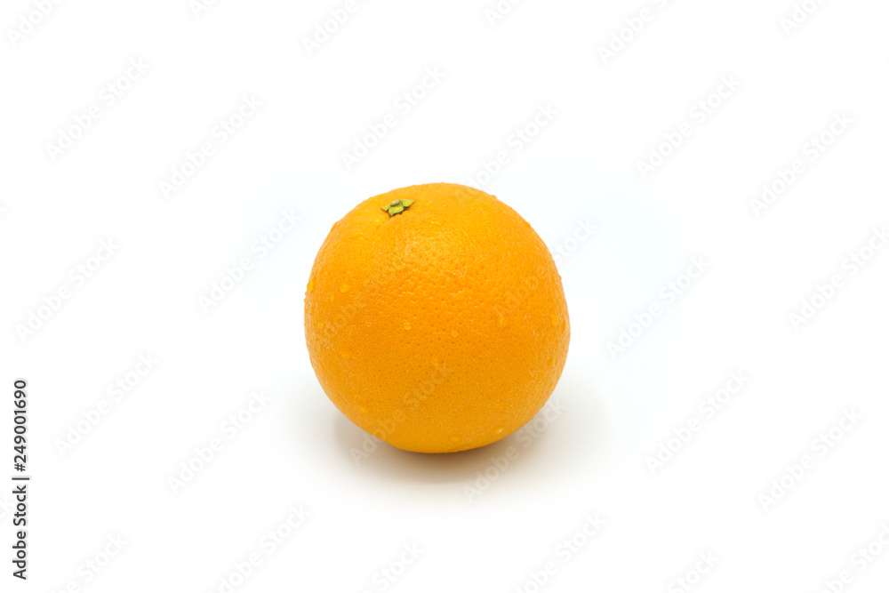 Ripe orange isolated Ripe orange isolated